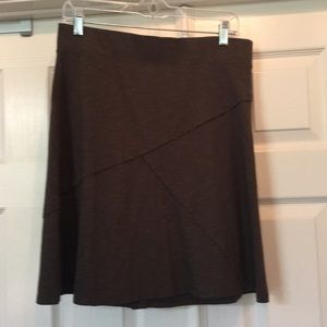 Knit short skirt